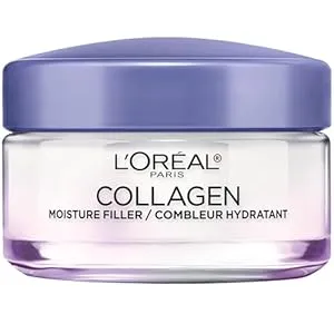 L’Oreal Paris Collagen Daily Face Moisturizer, Reduce Wrinkles, Face Cream 1.7 oz
