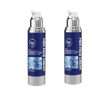 Men Skin Care, Face Cream for Men, Men's Face & Skin Care Cream for Long-Lasting Hydration,2 pack